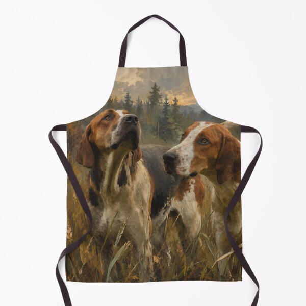 Item preview, Foxhound Portrait – Noble Hunting Dog Wildlife Art designed and sold by TammyHunterArt.