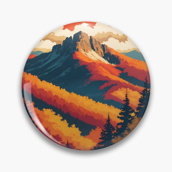Item preview, Great Smoky Mountains National Park Autumn USA Vintage Travel Tourism designed and sold by TravelersGems.