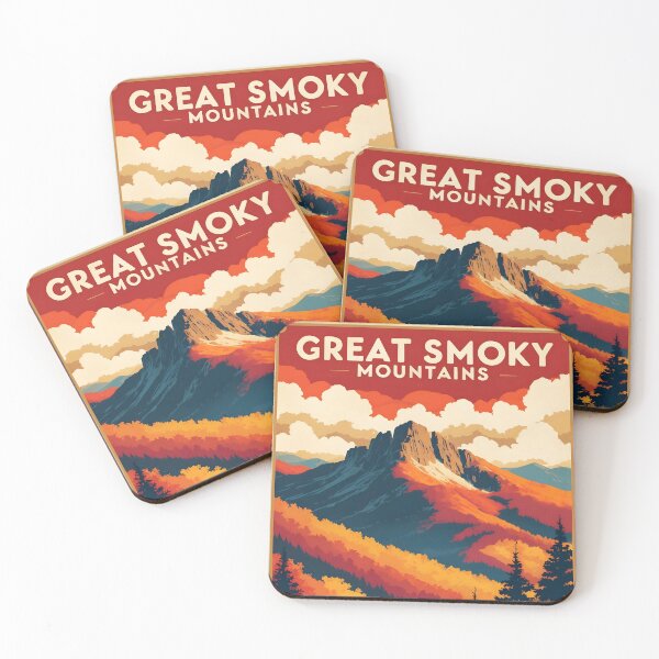 Item preview, Great Smoky Mountains National Park Autumn USA Vintage Travel Tourism designed and sold by TravelersGems.