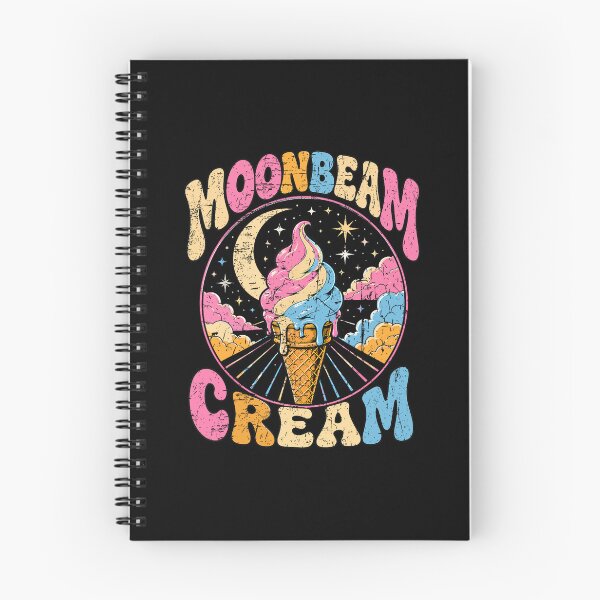 Item preview, Moonbeam Cream Vintage Psychedelic Ice Cream Cosmic Retro Graphic designed and sold by Mind-Drift.