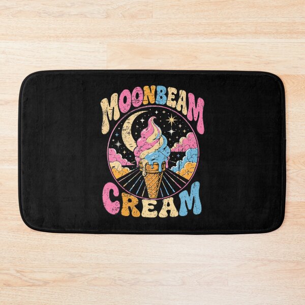 Item preview, Moonbeam Cream Vintage Psychedelic Ice Cream Cosmic Retro Graphic designed and sold by Mind-Drift.