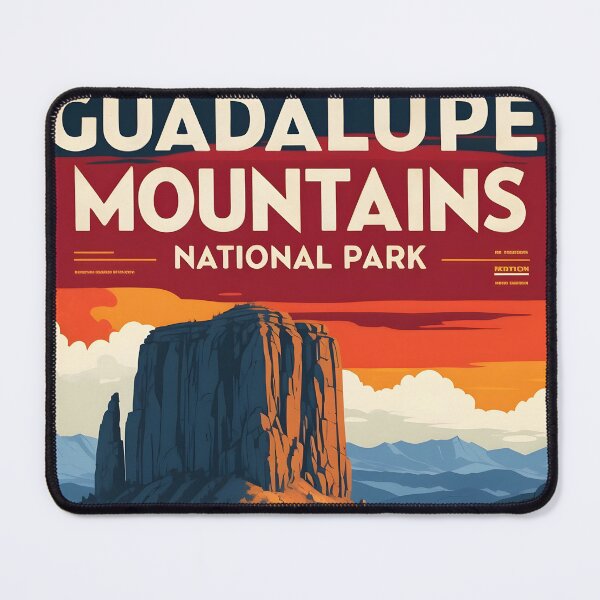 Item preview, Guadalupe Mountains National Park Autumn USA Vintage Travel Tourism designed and sold by TravelersGems.