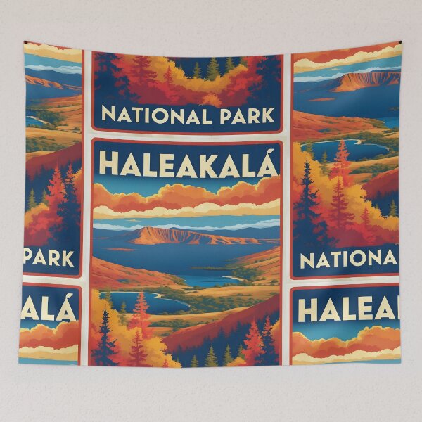 Item preview, Haleakala National Park Autumn USA Vintage Travel Tourism designed and sold by TravelersGems.