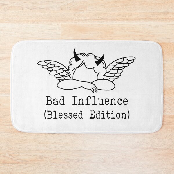 Item preview, Cute Angel with Devil Horns – Bad Influence (Blessed Edition) designed and sold by witchlingart.