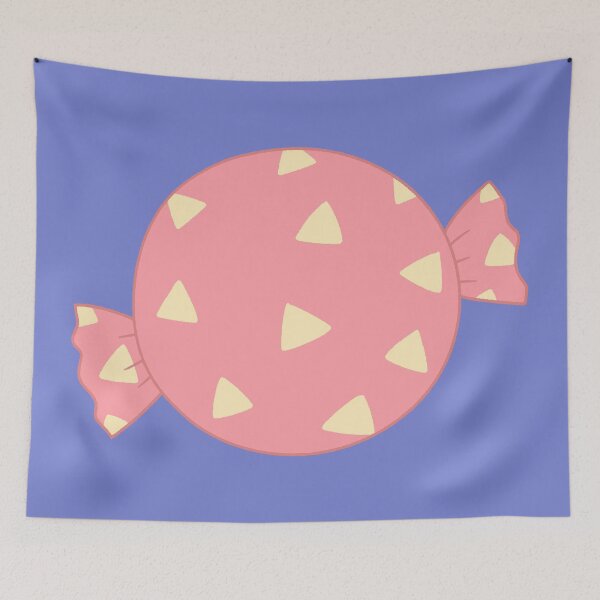 Item preview, Pink Triangle Pattern Candy Illustration designed and sold by ubborn.