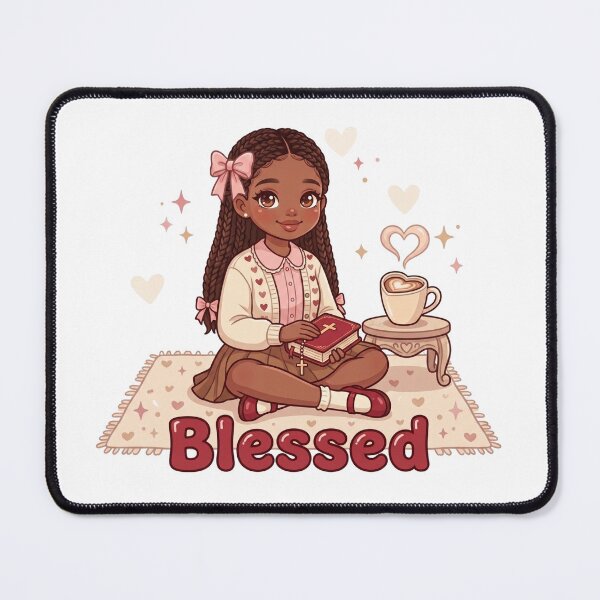 Item preview, Blessed - Cute girly design designed and sold by Amanio.