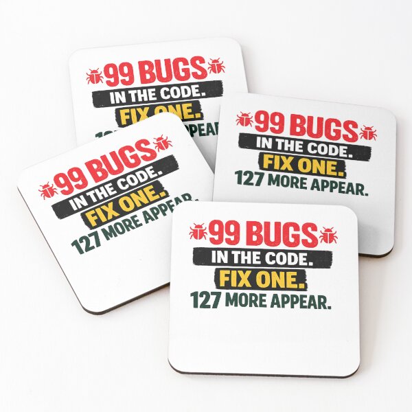 Artikelvorschau, 99 Fehler im Code – einen beheben, 127 neue erscheinen – Lustiges Programmierer-T-Shirt | Geschenkidee für Programmierer mit Humor entworfen und verkauft von Fine Art California.