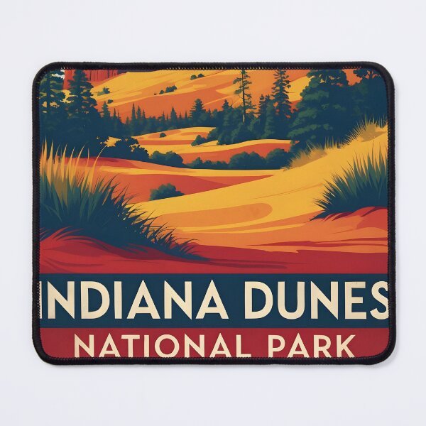 Item preview, Indiana Dunes National Park Autumn USA Vintage Travel Tourism designed and sold by TravelersGems.
