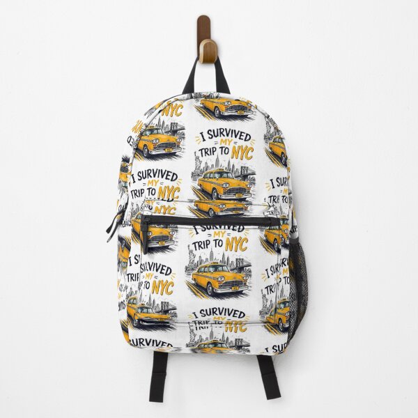 Item preview, I Survived My Trip To NYC Vintage Yellow Taxi New York City designed and sold by CocoLama.