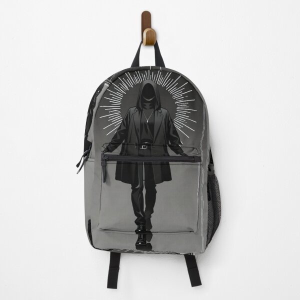 Item preview, Art - Enigmatic Figure, Stylized Mystery in Black and White designed and sold by AnimeShin.