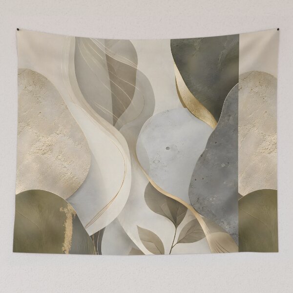 Item preview, Organic Harmony Abstract Wall Art designed and sold by hutofdesigns.
