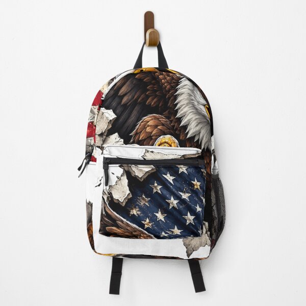 Item preview, American Eagle Ripping Through USA Flag designed and sold by DKSH1234.