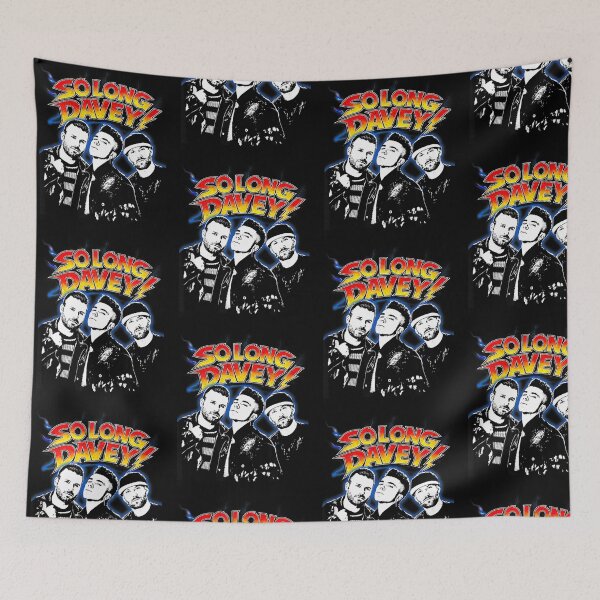 Item preview, So Long Funny Davey Farewell Retro Comic Style Graphic designed and sold by Mind-Drift.