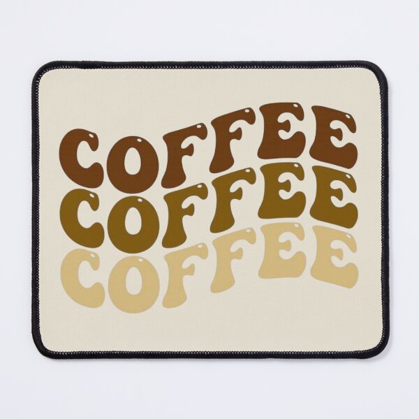 Item preview, Retro Coffee Typography | Vintage Coffee Lover Aesthetic for National Coffee Day designed and sold by Palette & Hue.