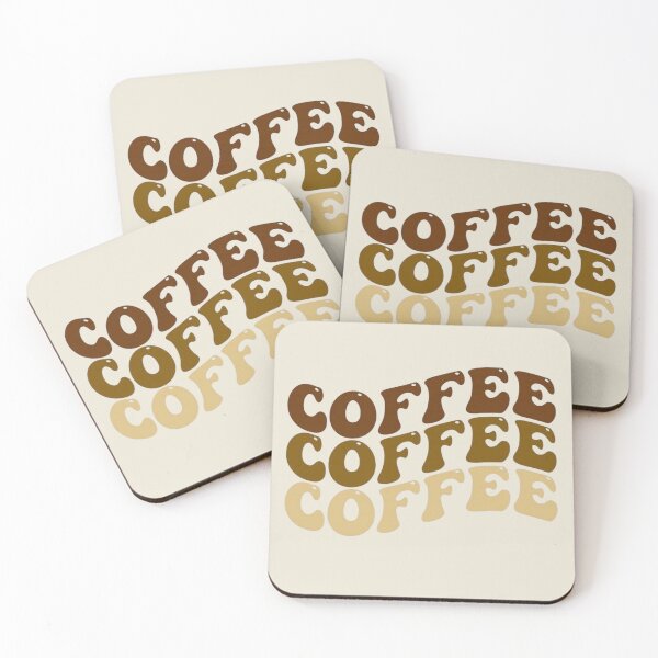 Item preview, Retro Coffee Typography | Vintage Coffee Lover Aesthetic for National Coffee Day designed and sold by Palette & Hue.