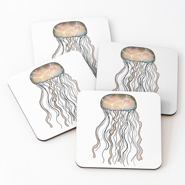 Item preview, Under The Sea Jellyfish designed and sold by Sartoris Art.