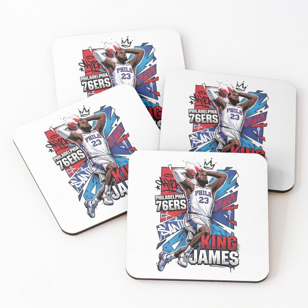 Item preview, King James Philadelphia Basketball Graphic Fan Art Inspired Design designed and sold by Mind-Drift.