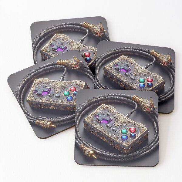 Item preview, Dark Fantasy Aetherpunk Retro Game Controller designed and sold by dougkeder.