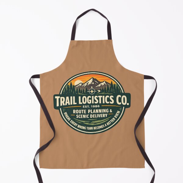 Item preview, Trail Logistics Co. Vintage Outdoor Badge designed and sold by Lizavelle.