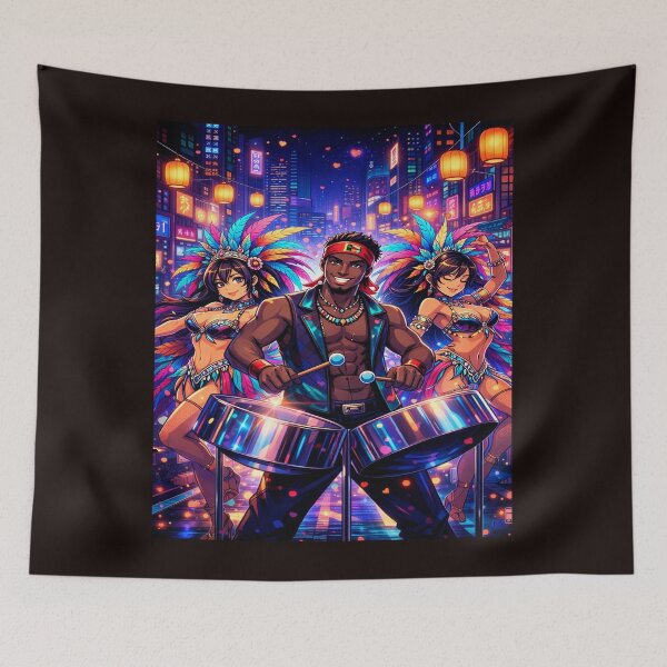 Item preview, Carnival in the Streets designed and sold by 5Palms.