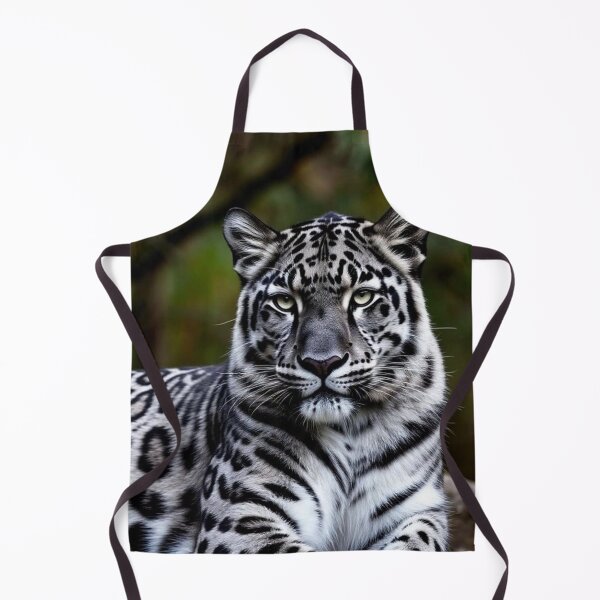Aperçu de l'œuvre Majestic White Tiger Portrait Wildlife Photography Art Print créée et vendue par Pioneer Spirit Market.