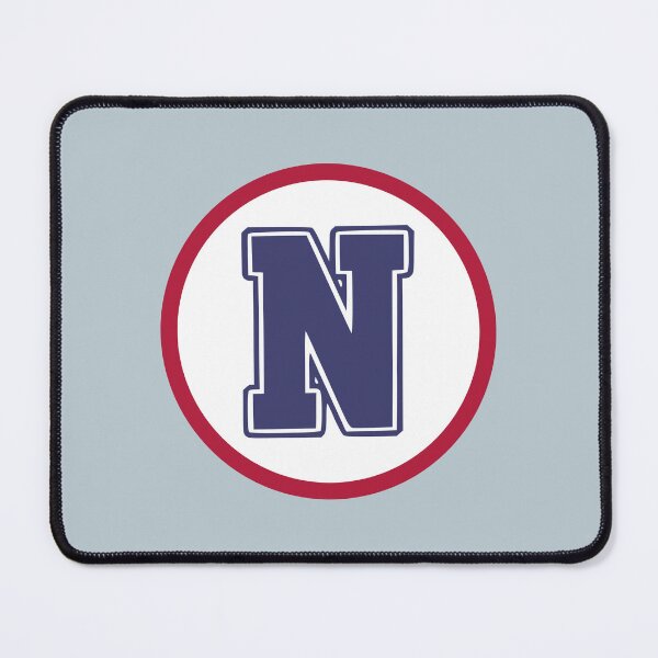 Item preview, Alphabet Letter N Circle US Colors designed and sold by Jeallan Designs.