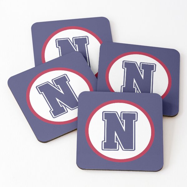 Item preview, Alphabet Letter N Circle US Colors designed and sold by Jeallan Designs.