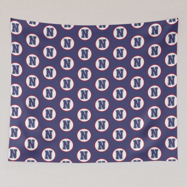 Item preview, Alphabet Letter N Circle US Colors designed and sold by Jeallan Designs.