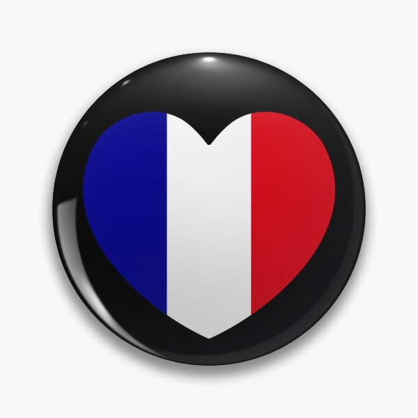 Item preview, Clipperton Island Flag Heart CP designed and sold by shitpostee.