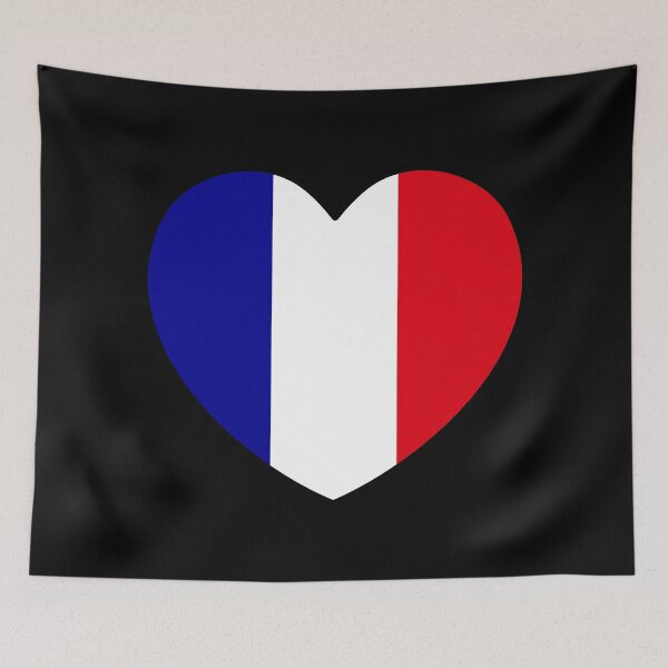 Item preview, Clipperton Island Flag Heart CP designed and sold by shitpostee.