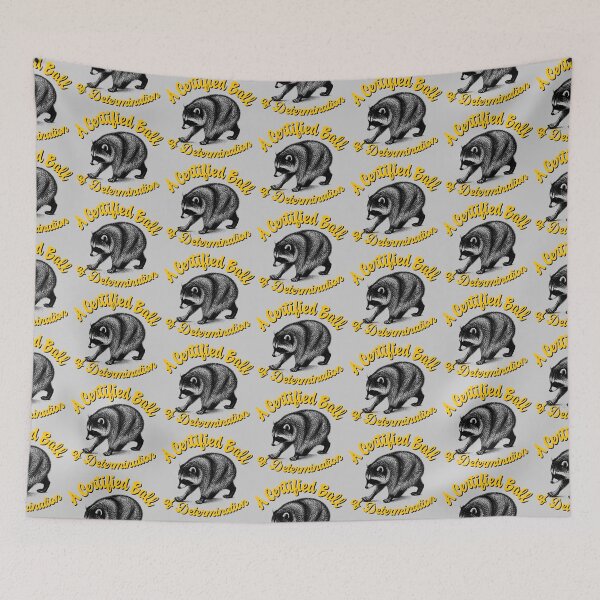 Item preview, Jimothy Raccoon Ball of Determination Meme designed and sold by merchxwear.