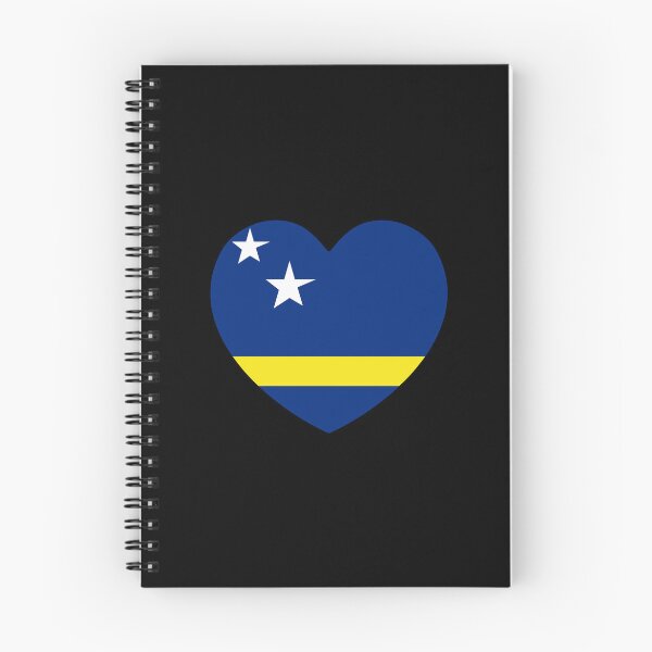 Item preview, Curaçao Flag Heart CW designed and sold by shitpostee.