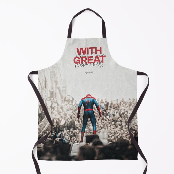 Item preview, With Great Power Comes Great Responsibility Spider Inspired Quote Art | Superhero Typography | Motivational Comic Aesthetic designed and sold by Manga Mouth Piece .