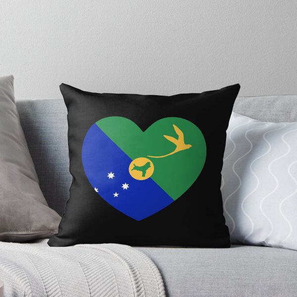 Item preview, Christmas Island Flag Heart CX designed and sold by shitpostee.