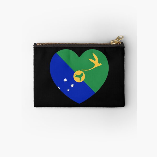 Item preview, Christmas Island Flag Heart CX designed and sold by shitpostee.