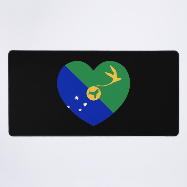 Item preview, Christmas Island Flag Heart CX designed and sold by shitpostee.