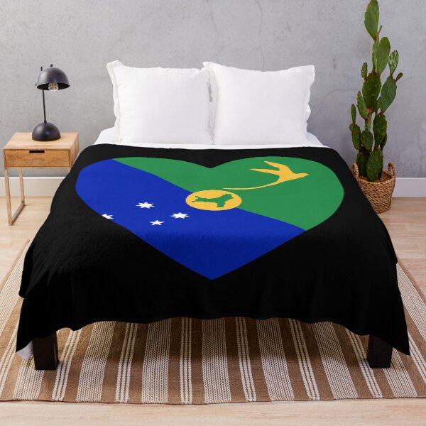Item preview, Christmas Island Flag Heart CX designed and sold by shitpostee.