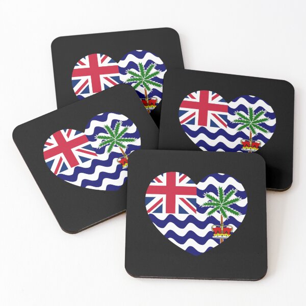 Item preview, Diego Garcia Flag Heart DG designed and sold by shitpostee.