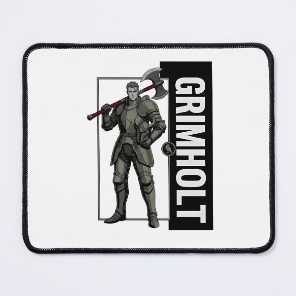 Item preview, Grimholt Dark Fantasy Knight Warrior Axe Gothic Medieval T-Shirt designed and sold by StickerNestYou.