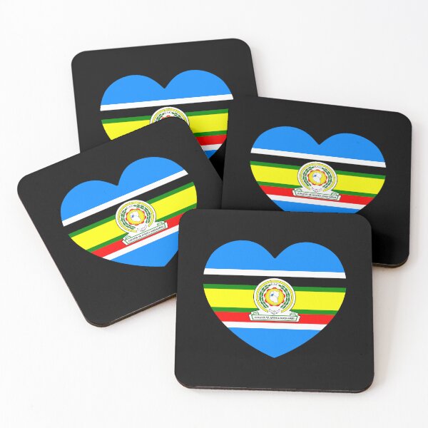 Item preview, East African Community Flag Heart EAC designed and sold by shitpostee.