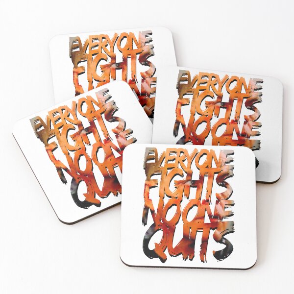 Item preview, Everyone Fights, No One Quits designed and sold by Migoche Créations.