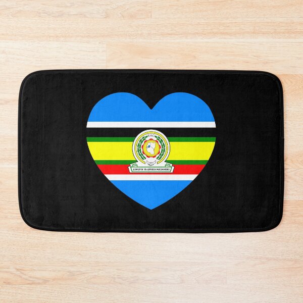 Item preview, East African Community Flag Heart EAC designed and sold by shitpostee.