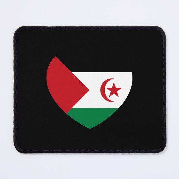 Item preview, Western Sahara Flag Heart EH designed and sold by shitpostee.