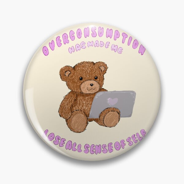 Item preview, Overconsumption made me lose my sense of self designed and sold by SubtleFan.