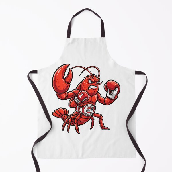 Item preview, Angry Lobster with Boxing Gloves designed and sold by YNAMREG.