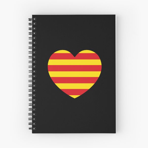 Item preview, Catalonia Flag Heart ES-CT designed and sold by shitpostee.