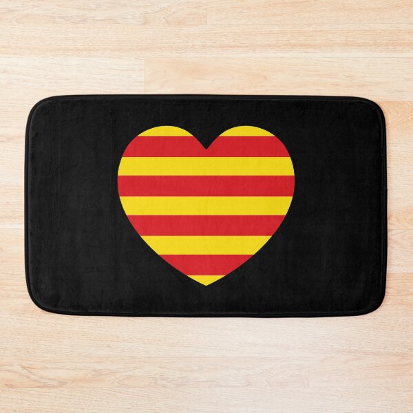 Item preview, Catalonia Flag Heart ES-CT designed and sold by shitpostee.