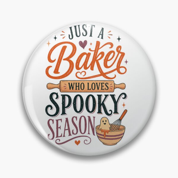 Item preview, Just A Baker Who Loves Spooky Season Funny Halloween Baking Costume designed and sold by WildAuraArt.