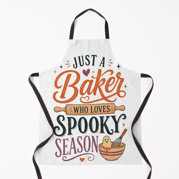Item preview, Just A Baker Who Loves Spooky Season Funny Halloween Baking Costume designed and sold by WildAuraArt.