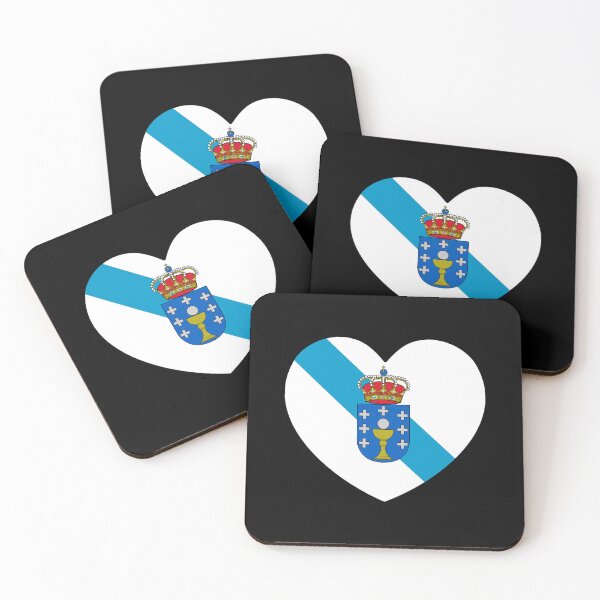 Item preview, Galicia Flag Heart ES-GA designed and sold by shitpostee.